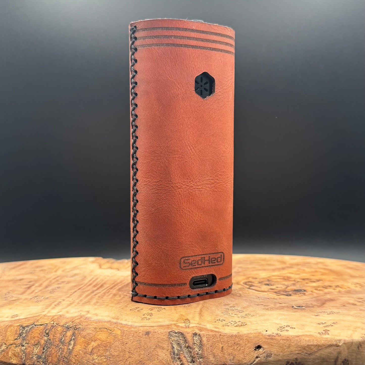 Solo3 Case in Leather | Arizer Solo 3 Vaporizer Leather Sleeve Cover